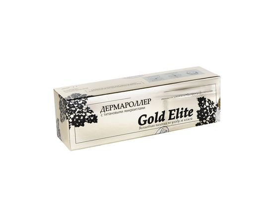  Главздрав / Мезороллер GOLD ELITE 192 титановые позолоченные микроиглы лазерная заточка иглы, фото 3 