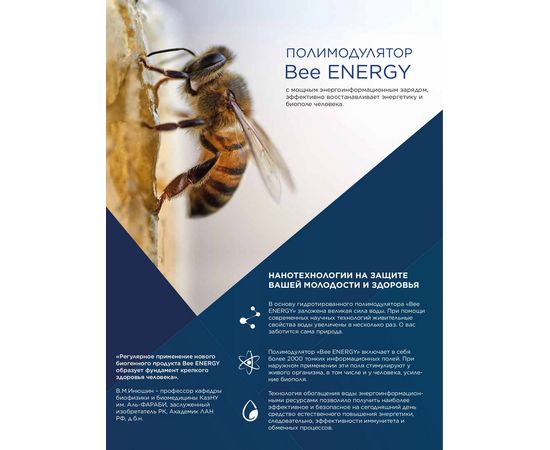  ПОЛИМОДУЛЯТОР / Bee ENERGY/ Энергия природы/Энергоинформационный заряд/Для восстановления биополя человека/ БиЭнерджи, фото 4 